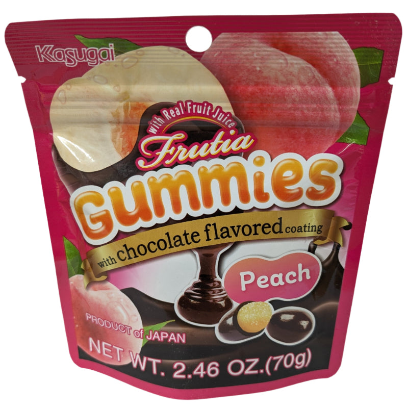 Kasugai Choco Gummies Peach