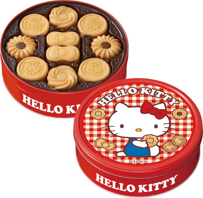 Hello Kitty Assorted Cookie Gift Tin – Auntie K Candy